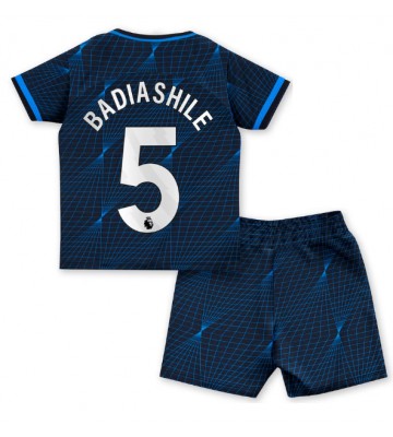 Chelsea Benoit Badiashile #5 Udebanesæt Børn 2023-24 Kort ærmer (+ korte bukser)